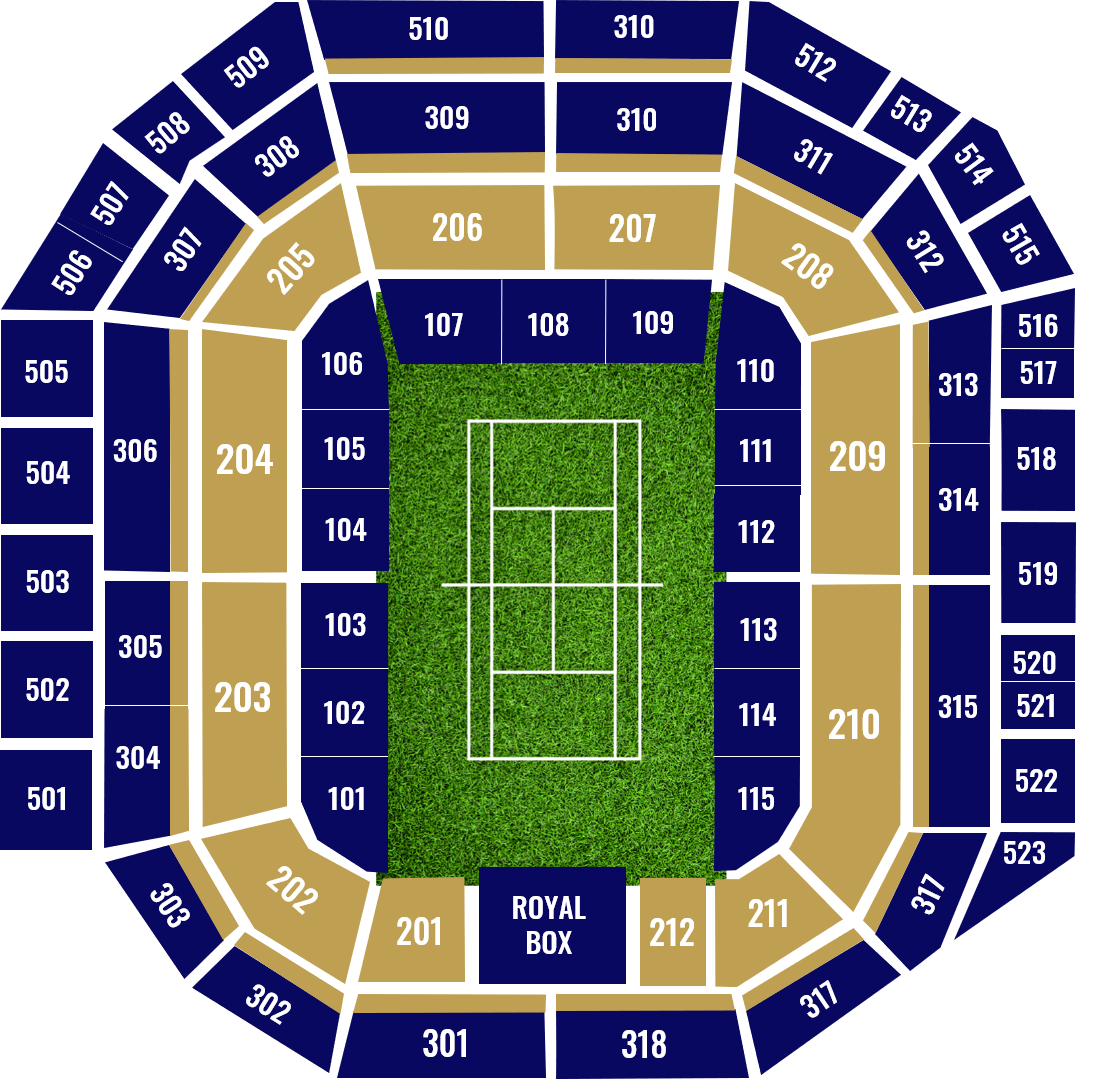 Wimbledon Stadium Maps Tailormade Wimbledon Debentures