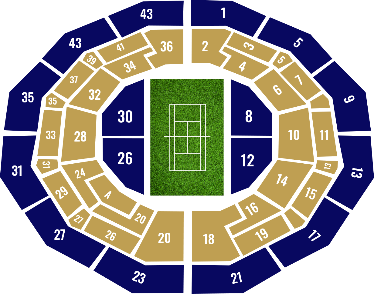 Wimbledon Stadium Maps Tailormade Wimbledon Debentures